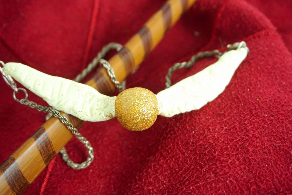 Golden Snitch Necklace Harry Potter DIY