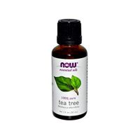 Now Essential Oils, Tea Tree Oil, Cleansing Aromatherapy Scent, Steam Distilled, 100% Pure, Vegan, 1-Ounce