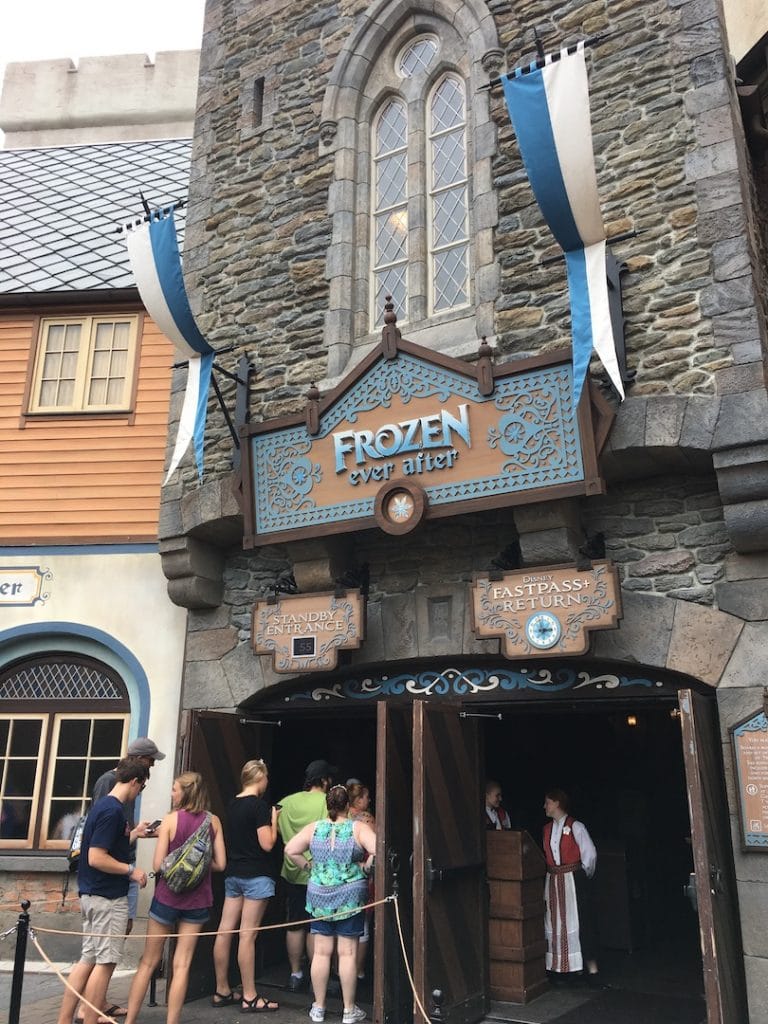 frozen ever after ride Walt Disney world