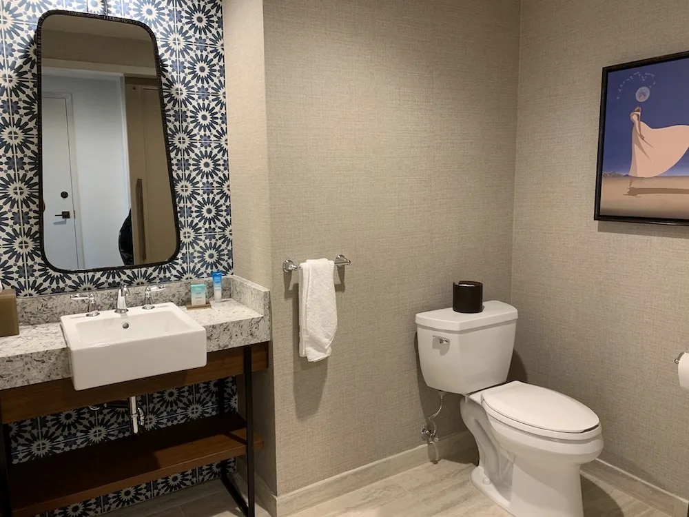 Gran Destino Tower Club Level Suite Half Bathroom