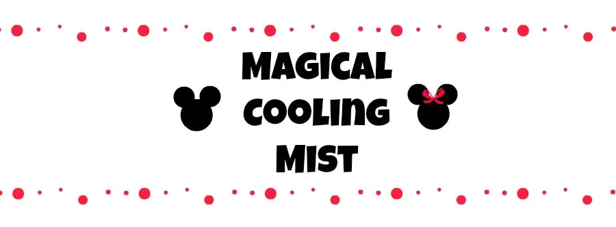 Magical Cooling Mist Label Example