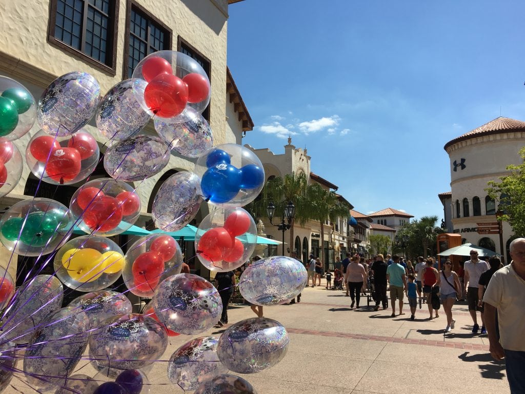 Mickey Mouse Balloons Disney Springs orlando florida