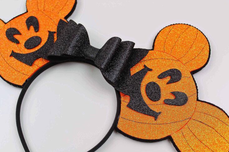 DIY Halloween Disney Ears: Mickey Mouse Pumpkins - Kim and Carrie