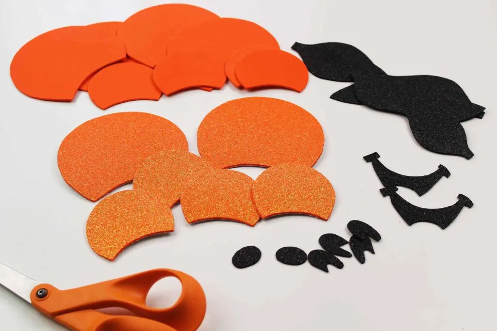 Halloween Mickey Mouse Ears DIY shapes for headband