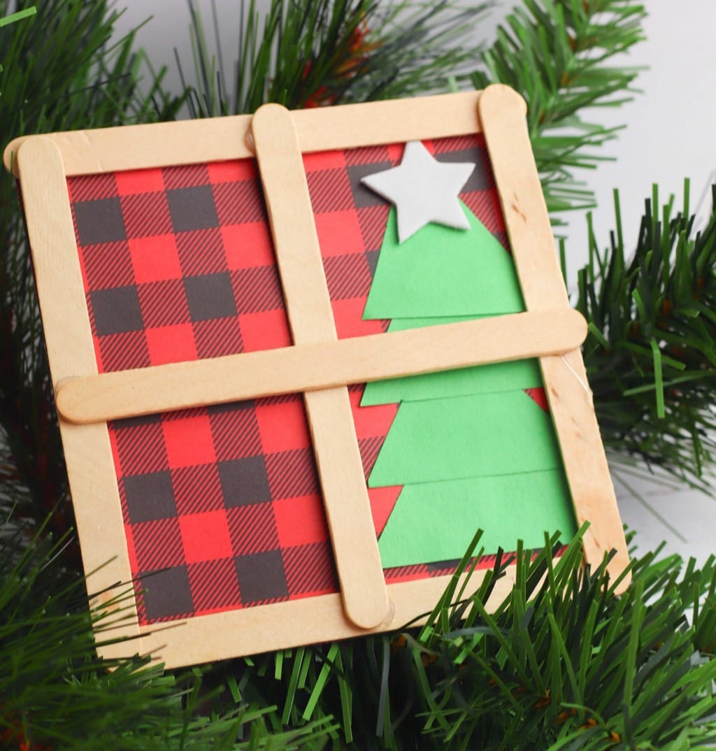 Easy Christmas Window Craft for Kids Kim and Carrie