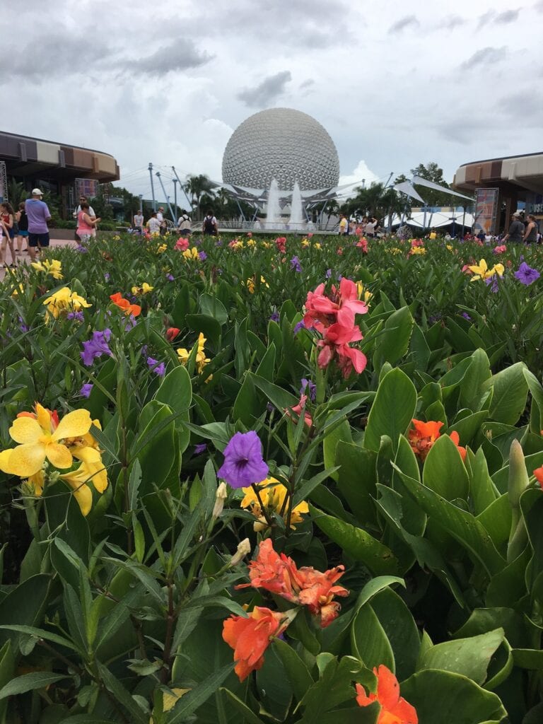 Fountain of Nations Epcot Theme Park 