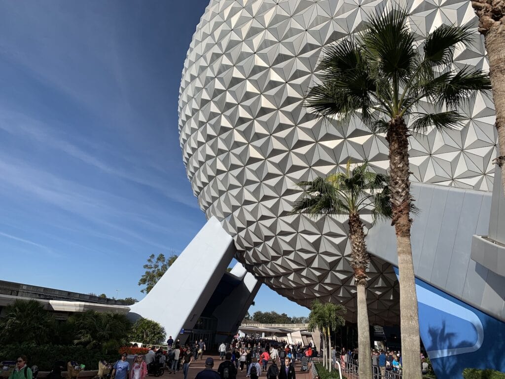 spaceship earth Epcot Disney World