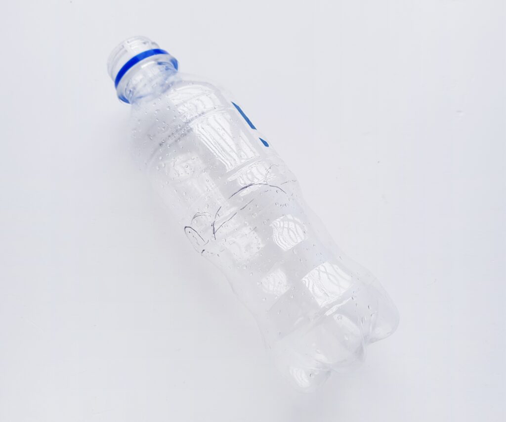 plastic water bottle