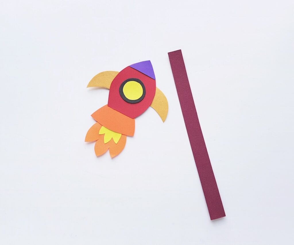 paper rocket craft instructions