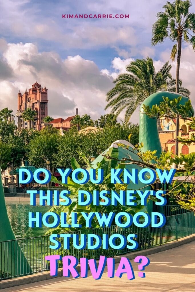 dinosaur statue in Disneys Hollywood Studios