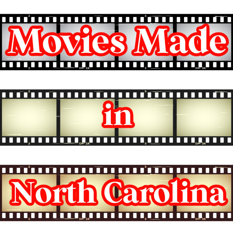 film strips with words Movies Made in North Carolina