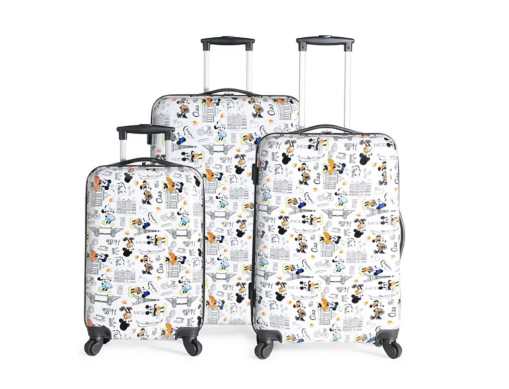 disney travel luggage sets