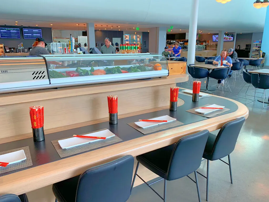 universal's Aventura Hotel sushi bar