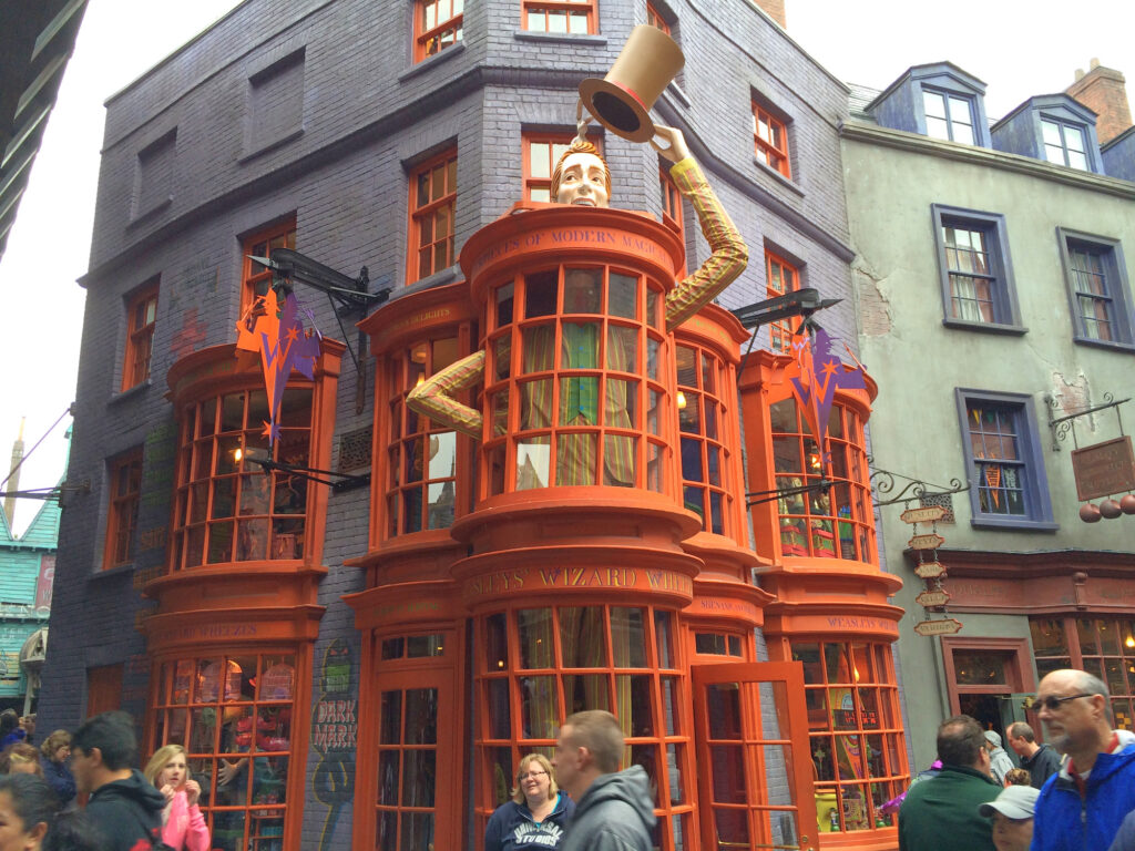 Wizarding World Of Harry Potter land at Universal Orlando