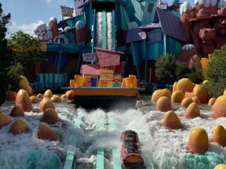 Dudley Do-Right Falls water ride at Universal Studios Orlando
