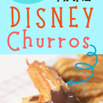 churros dipped in chocolate