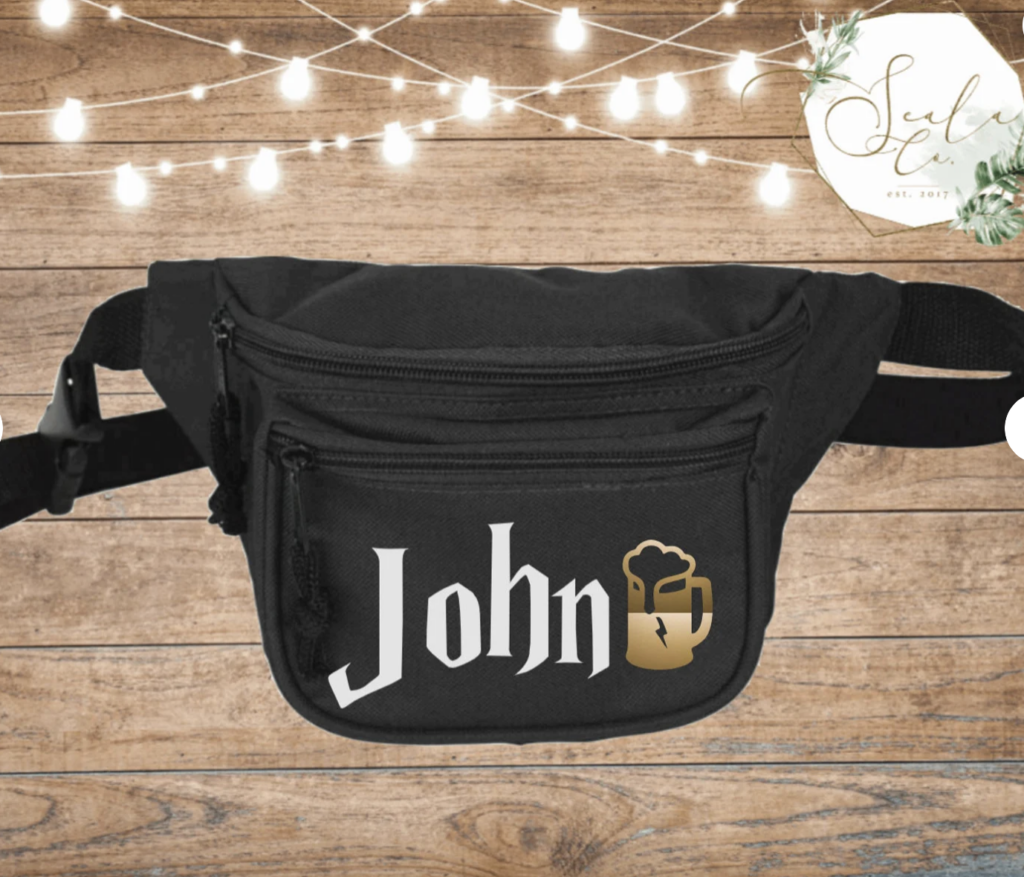 Harry Potter Fanny Pack  Vegan Leather Crossbody Fanny Pack