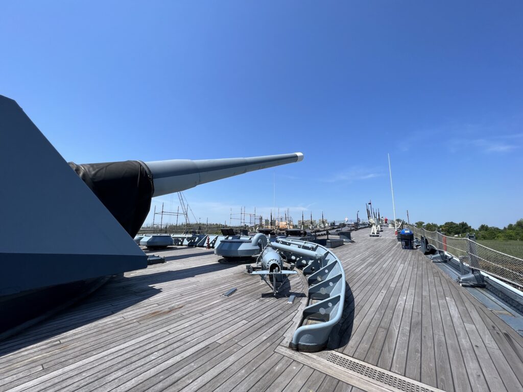 north carolina battleship tours