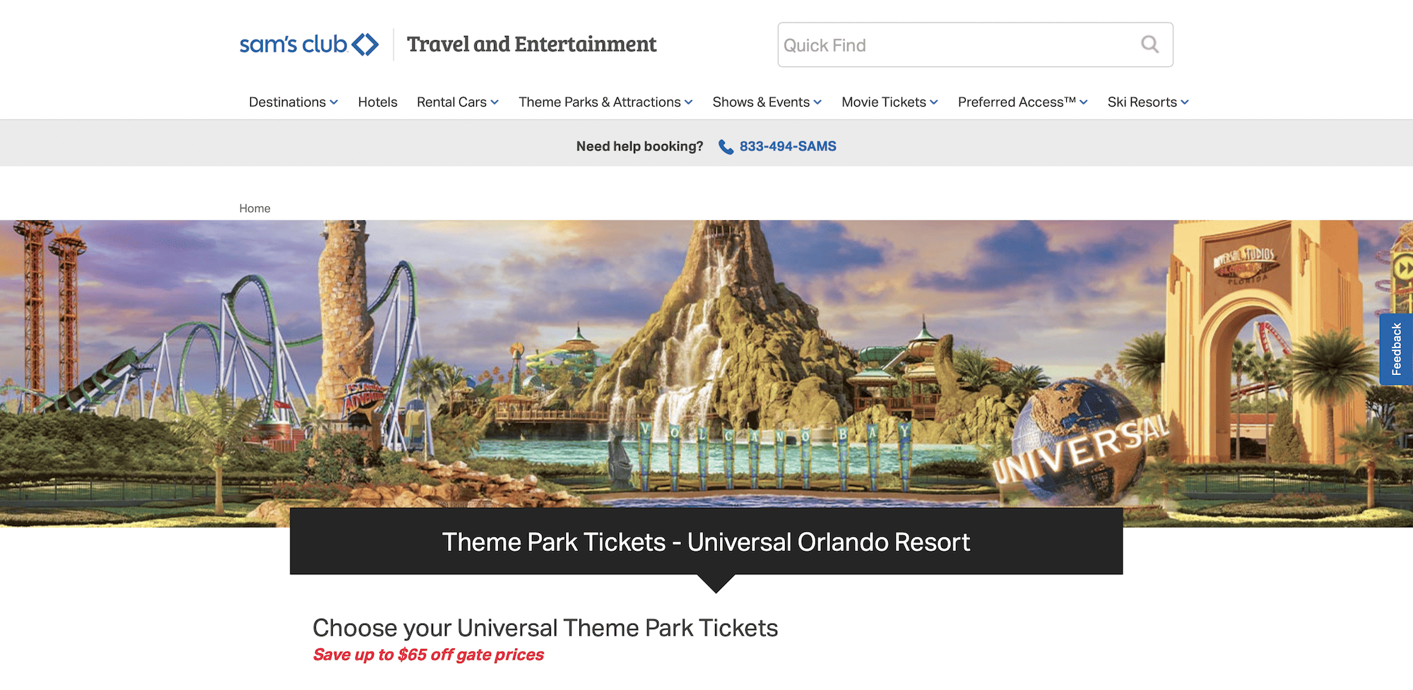 5 UNIVERSAL STUDIOS ORLANDO 4 DAY PARK to PARK TICKETS DISCOUNTED THRU T/S  PROMO