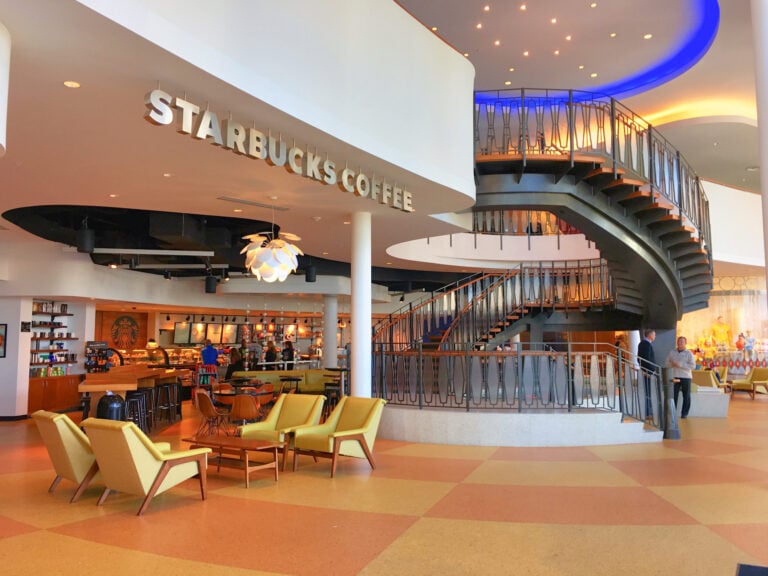 Starbucks coffee shop at Universal Studios Orlando Resort