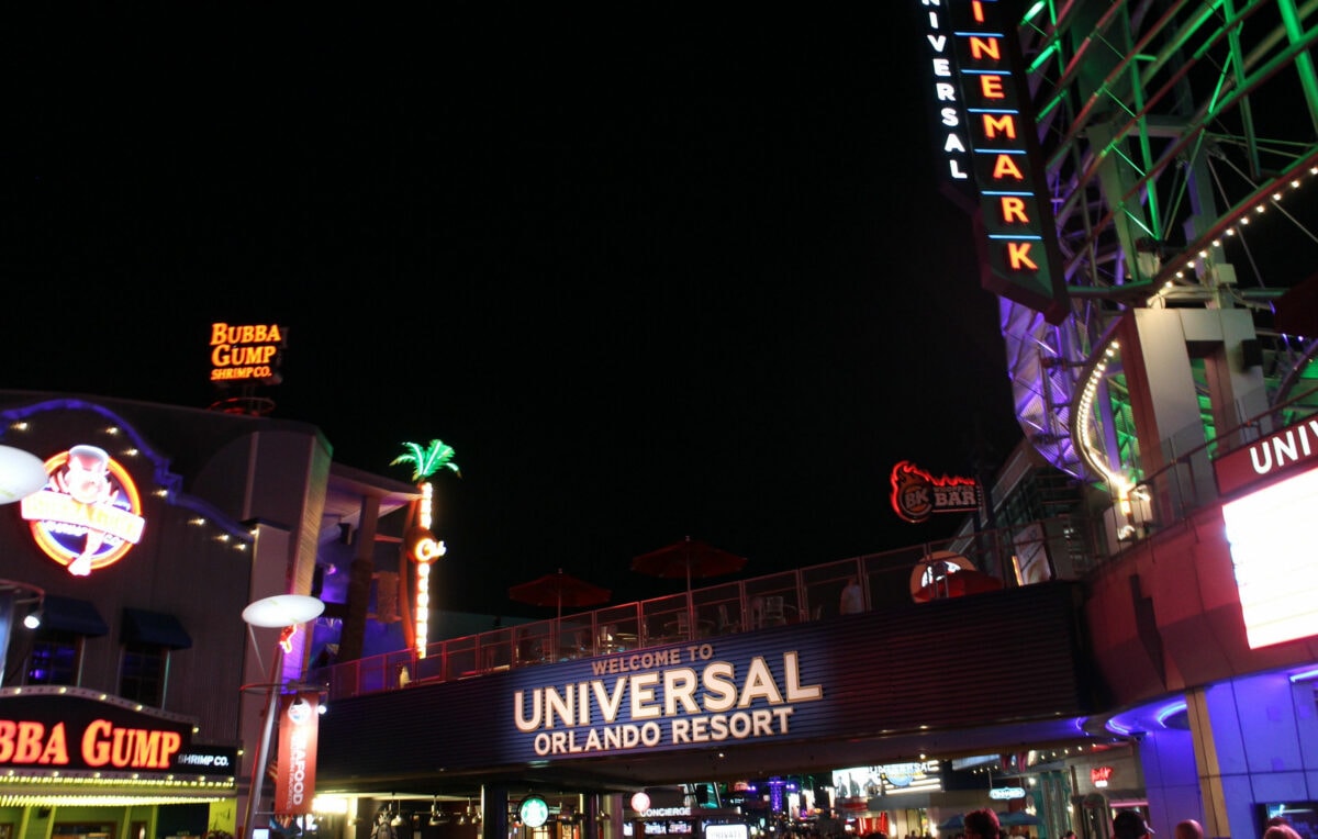 Best Restaurants In Universal Orlando CityWalk For 2024 Kim And Carrie   Universal CityWalk At Night 1200x764 