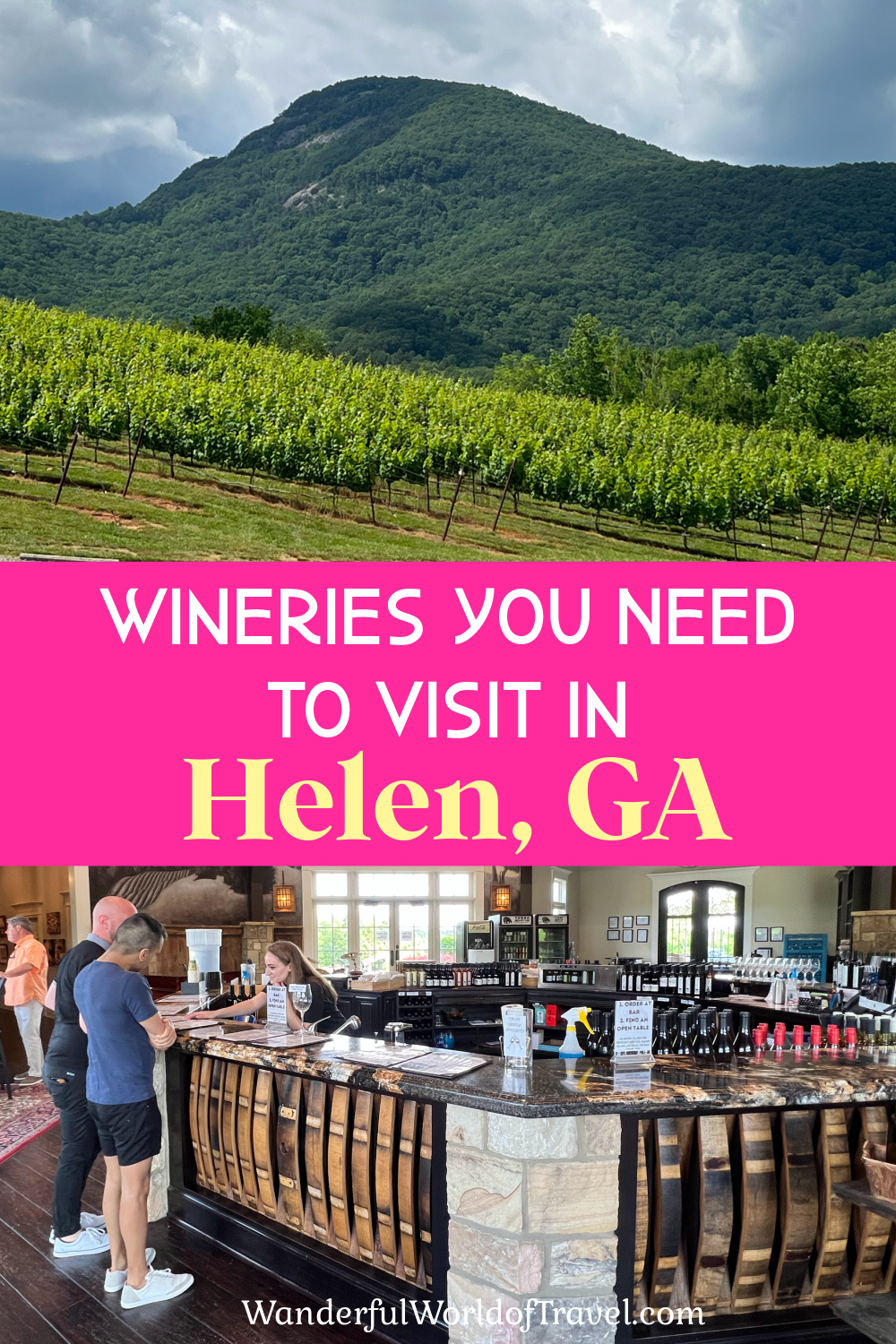winery tours in helen ga