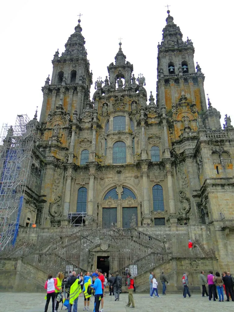 A large ornate building in Asturias, Spain.